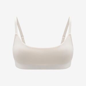 NWT! ThirdLove Organic Cloud Cotton Scoop Bralette sea-salt / MD